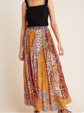Anthropologie Maxi Skirt